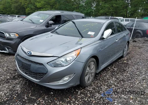2015 Hyundai Sonata Hybrid Limited from USA, damaged, VIN KMHEC4A43FA122968